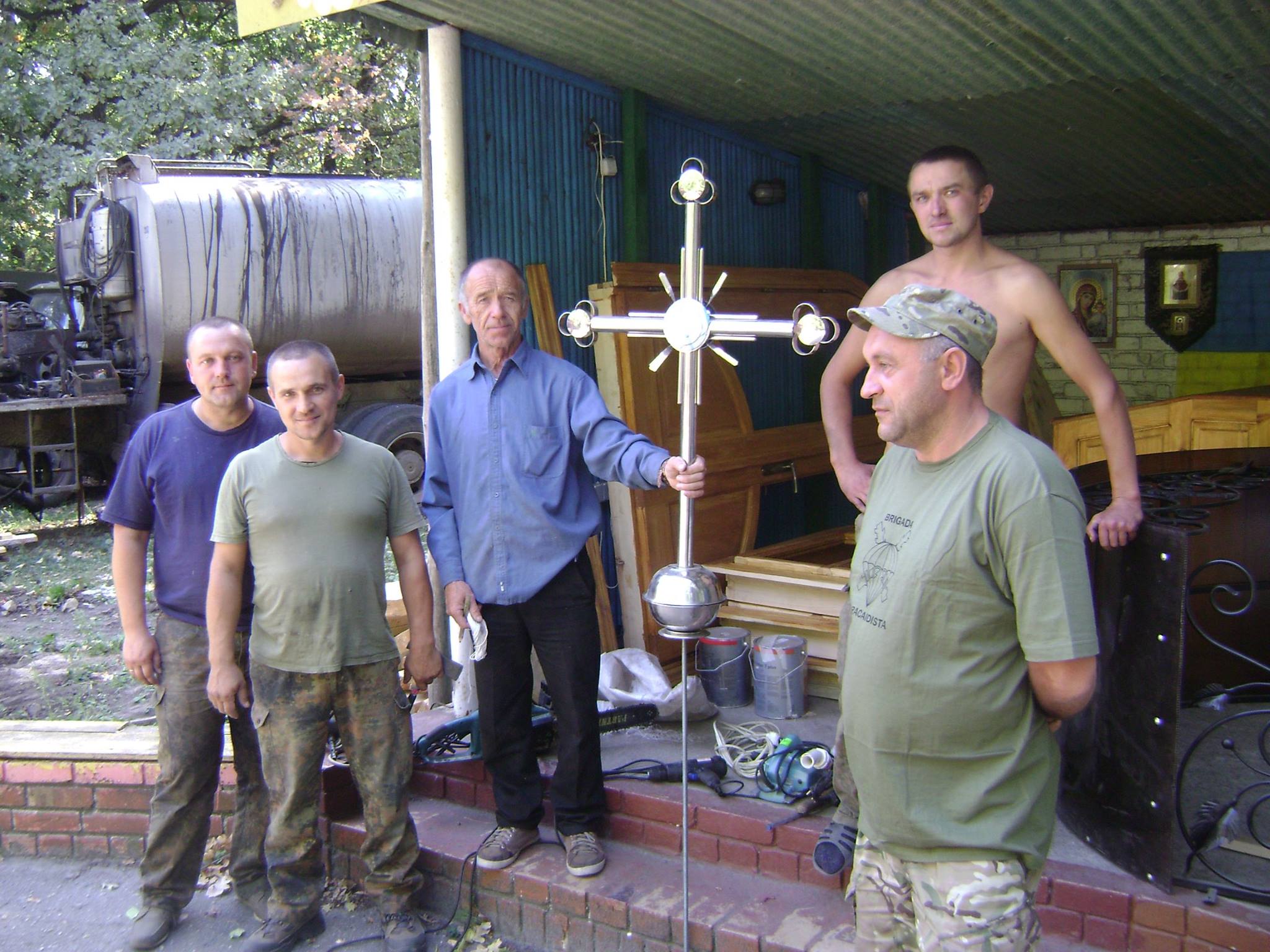 Каплиця на базі 5-го ОБАТу ДУК ПС