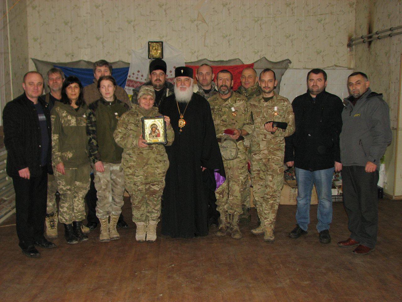 Медиків 5-го батальйону УДА нагороджено відзнаками УАПЦ