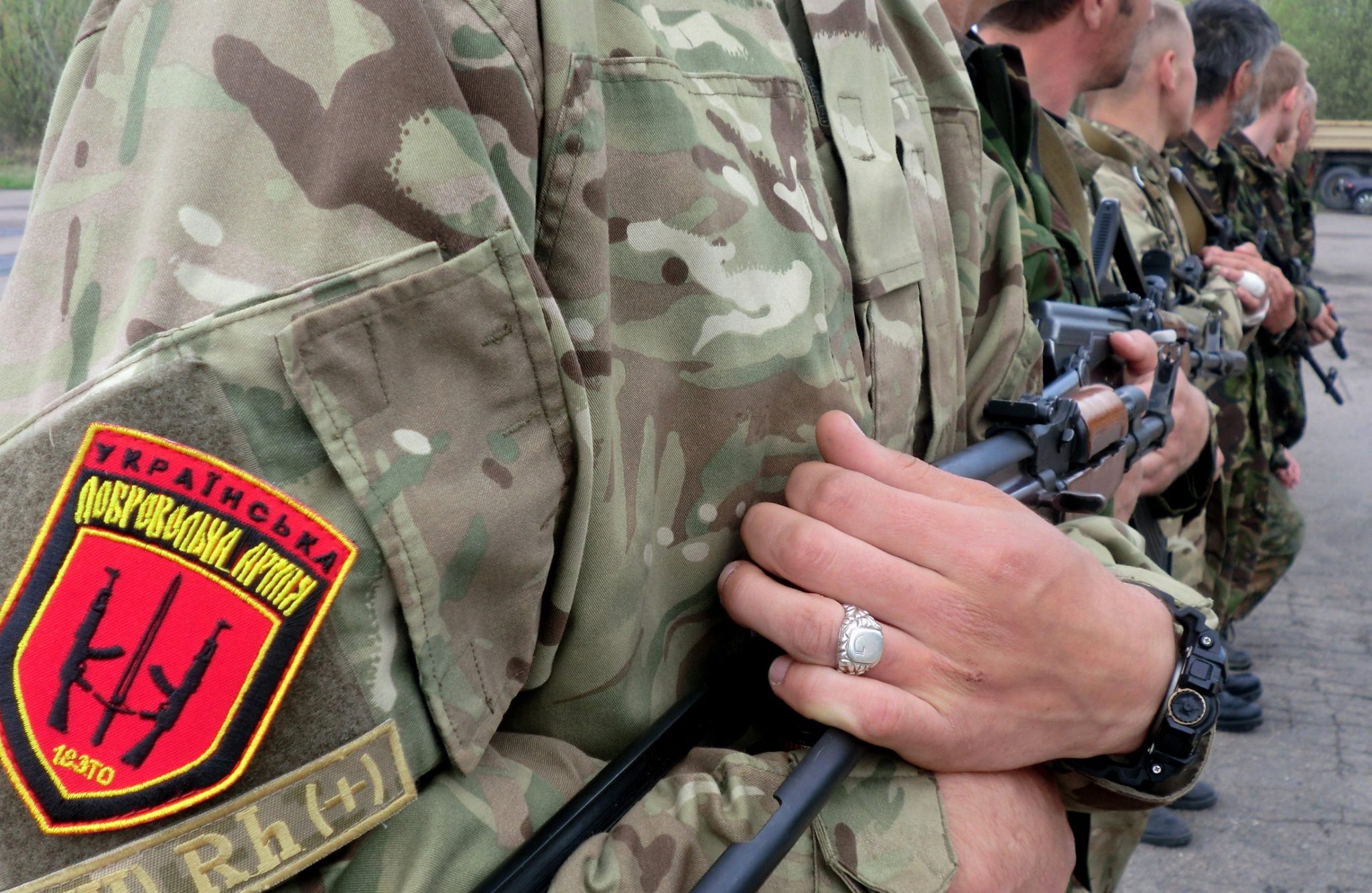 Закриття вишколу тероборони Рівненщини