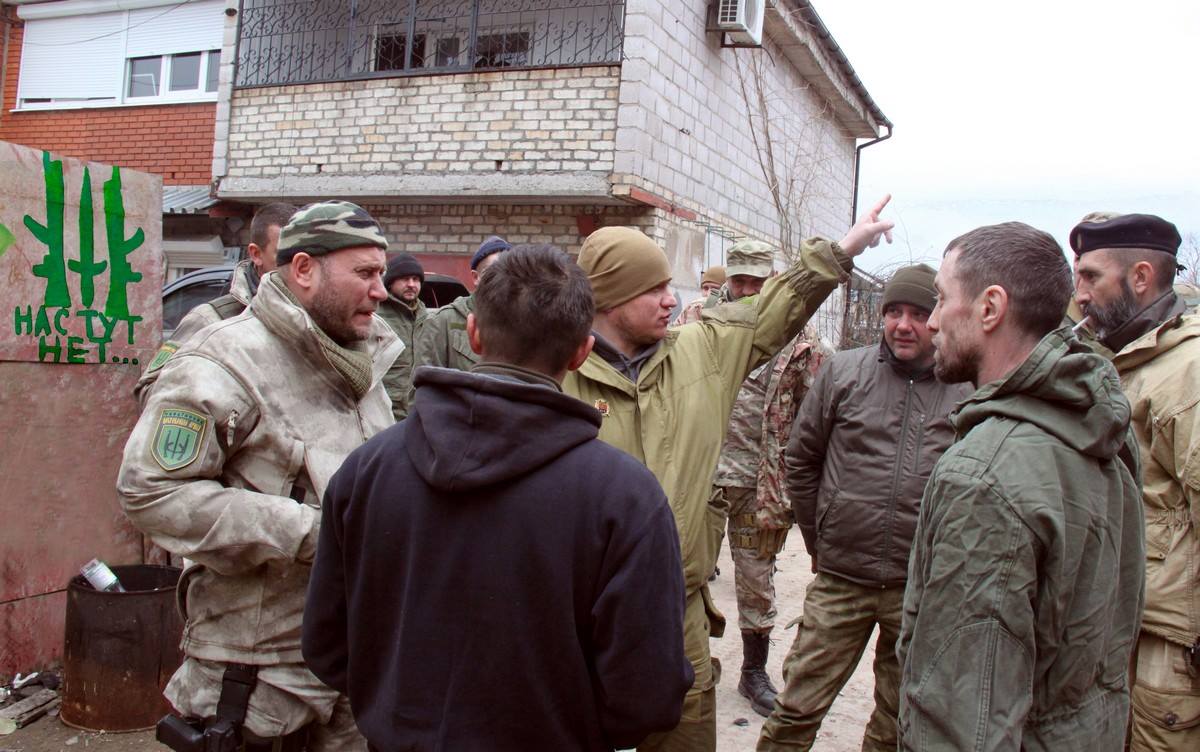 Командири УДА відвідали Широкине 