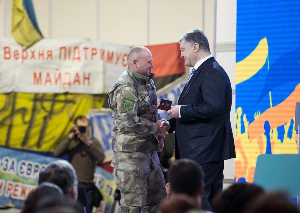 Указом Президента добровольці-націоналісти отримали високі державні нагороди