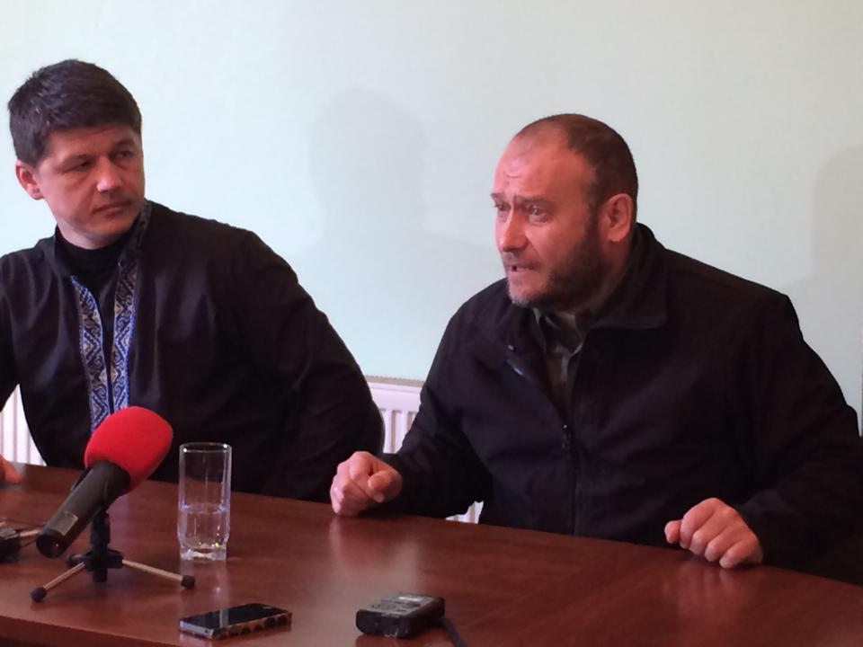 Dmytro Yarosh visited Rivne