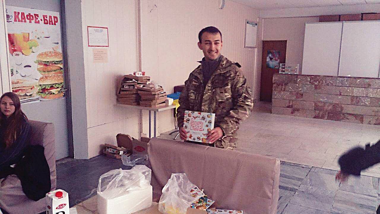 У Києві зустрічали дітей з прифронтової зони Донбасу