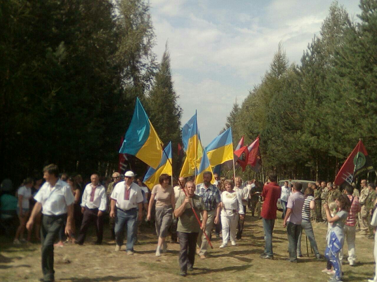 Відкриття Вежі Пам'яті на горі Діл розпочалось