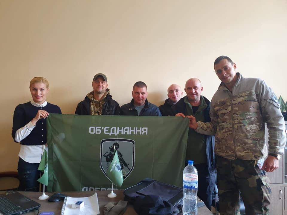 Представлення Київського осередку «Об’єднання добровольців»