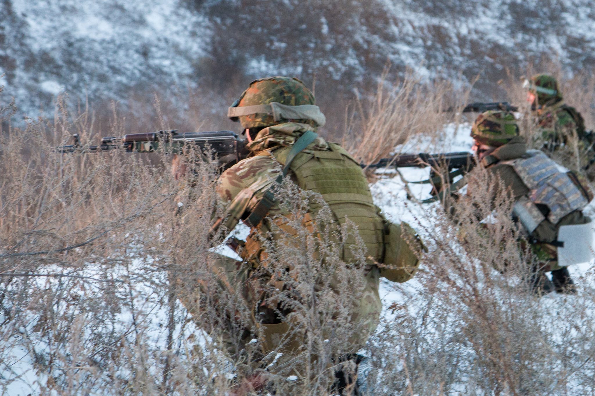Бій під Дібровою. Повномасштабні бойові навчання 5 ОБ УДА