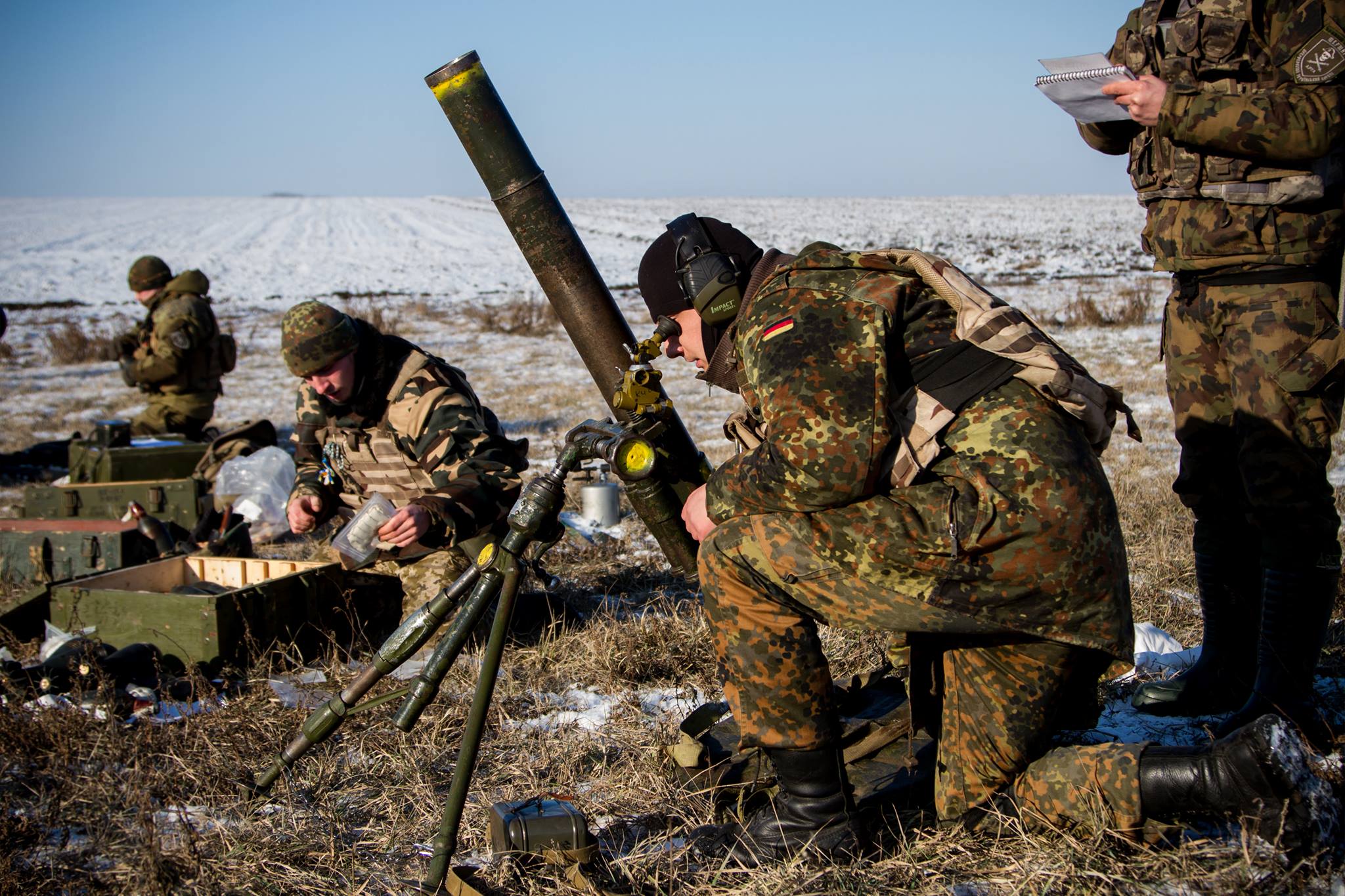 Бій під Дібровою. Повномасштабні бойові навчання 5 ОБ УДА