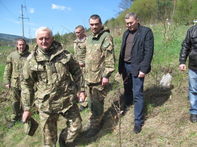 Дерева в пам’ять і честь полеглих побратимів