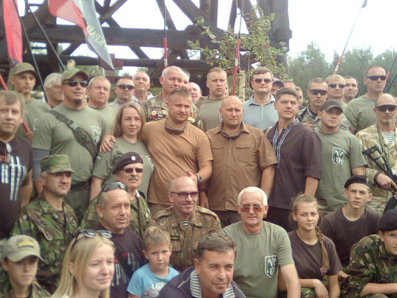 Дмитро Ярош відкрив унікальну Вежу Пам'яті на горі Діл